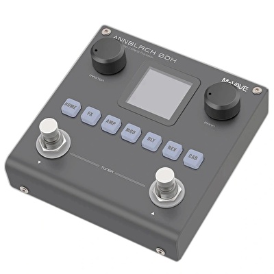 M-Vave Blackbox Siyah Kompakt Gitar Stompbox Prosesör